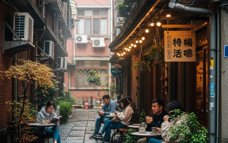 타이베이 여행의 묘미는 바로 이런 골목길에서 우연히 발견하는 보석 같은 카페에 있습니다.