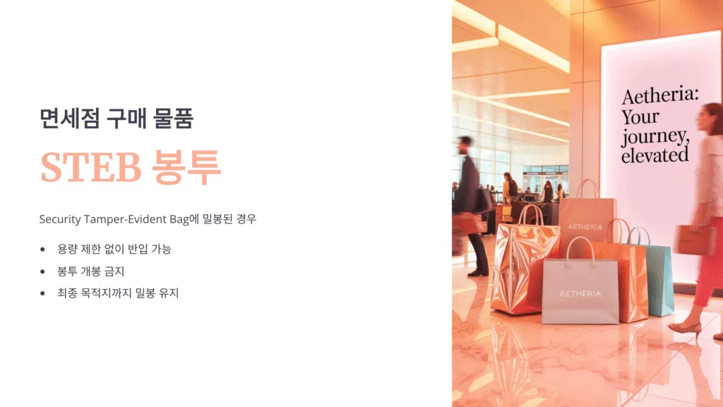 면세점 구매 물품