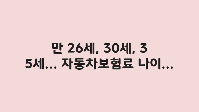 car insurance premium age segmentation