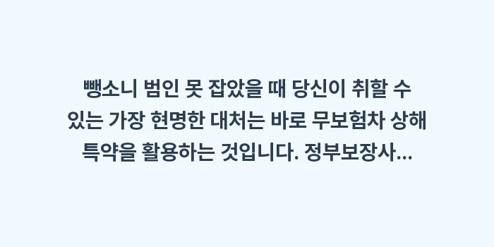 뺑소니 범인 못 잡았을 때: 뺑소니 범인 못 잡았을 때... (2)