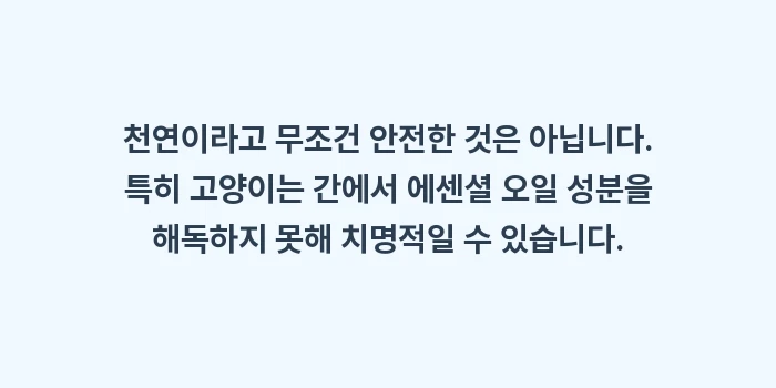 라벤더 오일 효능: 천연이라고 무조건 안전한 것... (1)
