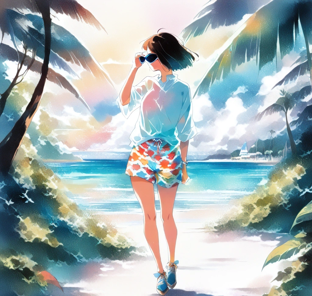 boracay weather fashion full body shot of a 1