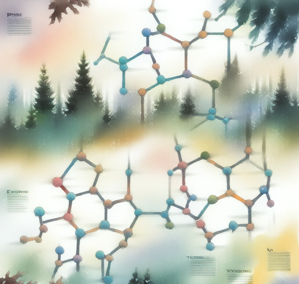 french coastal pine infographic explaining the molecular structure 1
