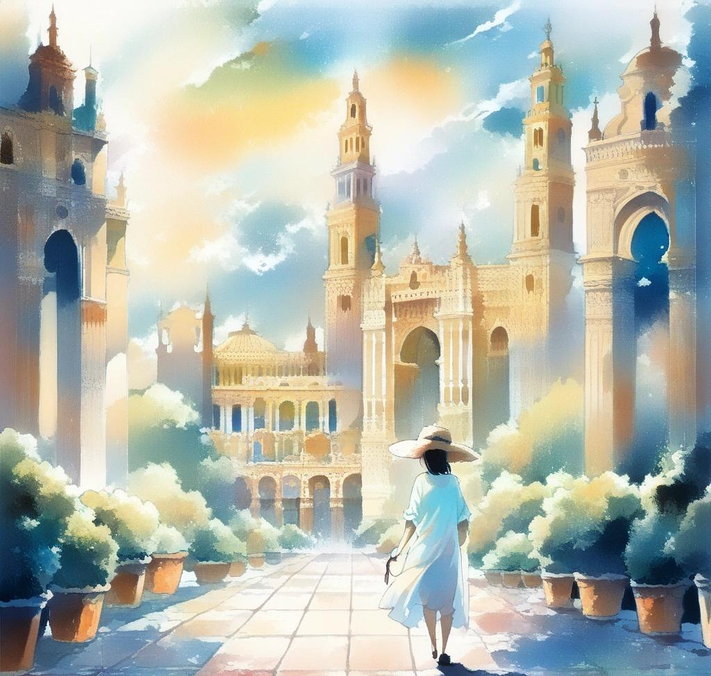 sevilla summer travel guide a traveler wearing a linen 1
