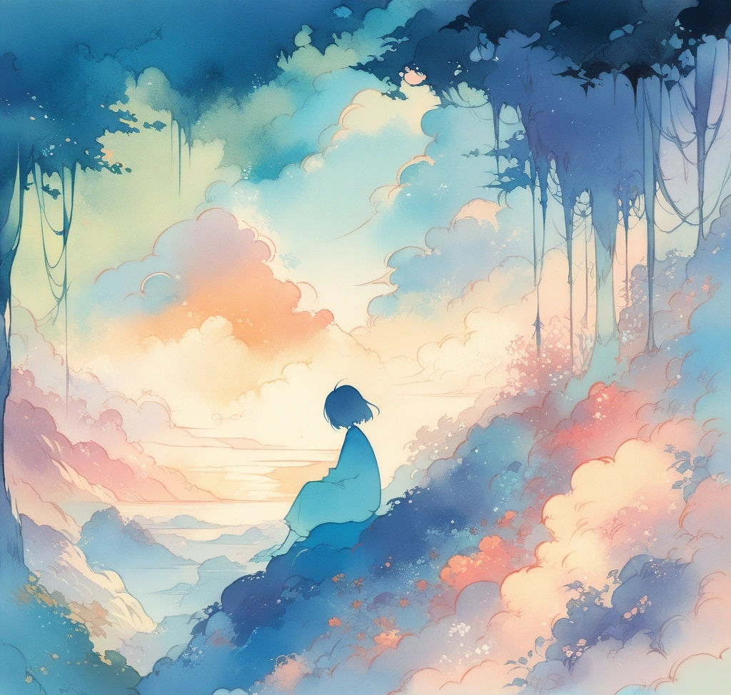 깔끔하고 세련된 오브제 일러스트 구내염 직빵 비타민 B군(리보플라빈, 피리독신, 메코발라민) 세로토닌 합성 및 신경 손상 방지 - 깔끔하고 세련된 오브제 일러스트
