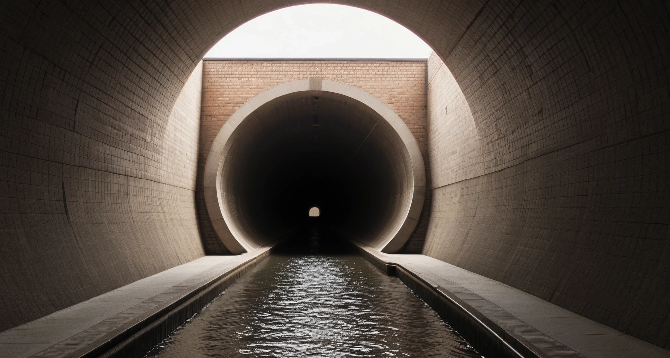 concept of sewer a clean minimalist work 1