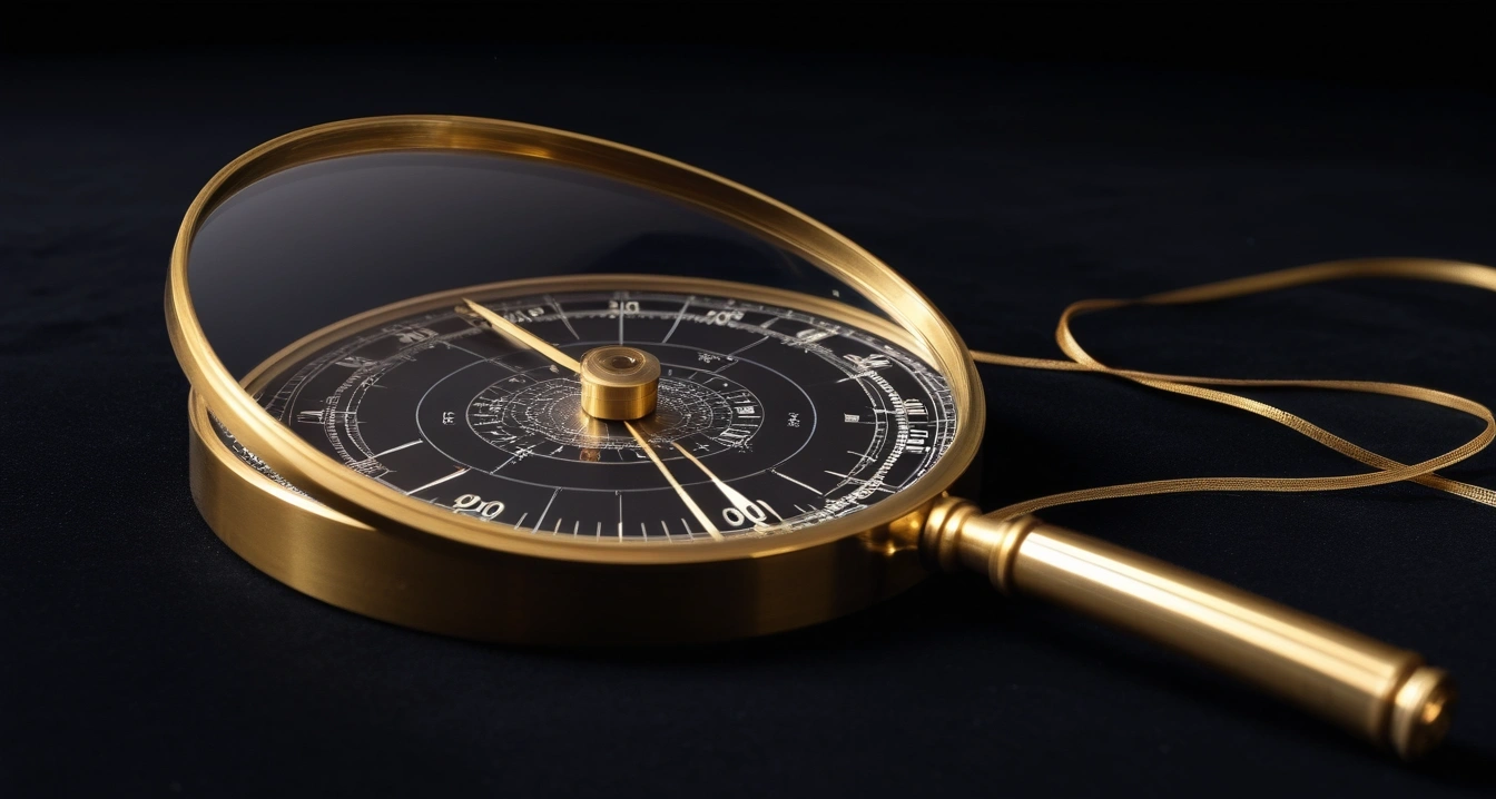 concept of a classic brass vault dial an 1