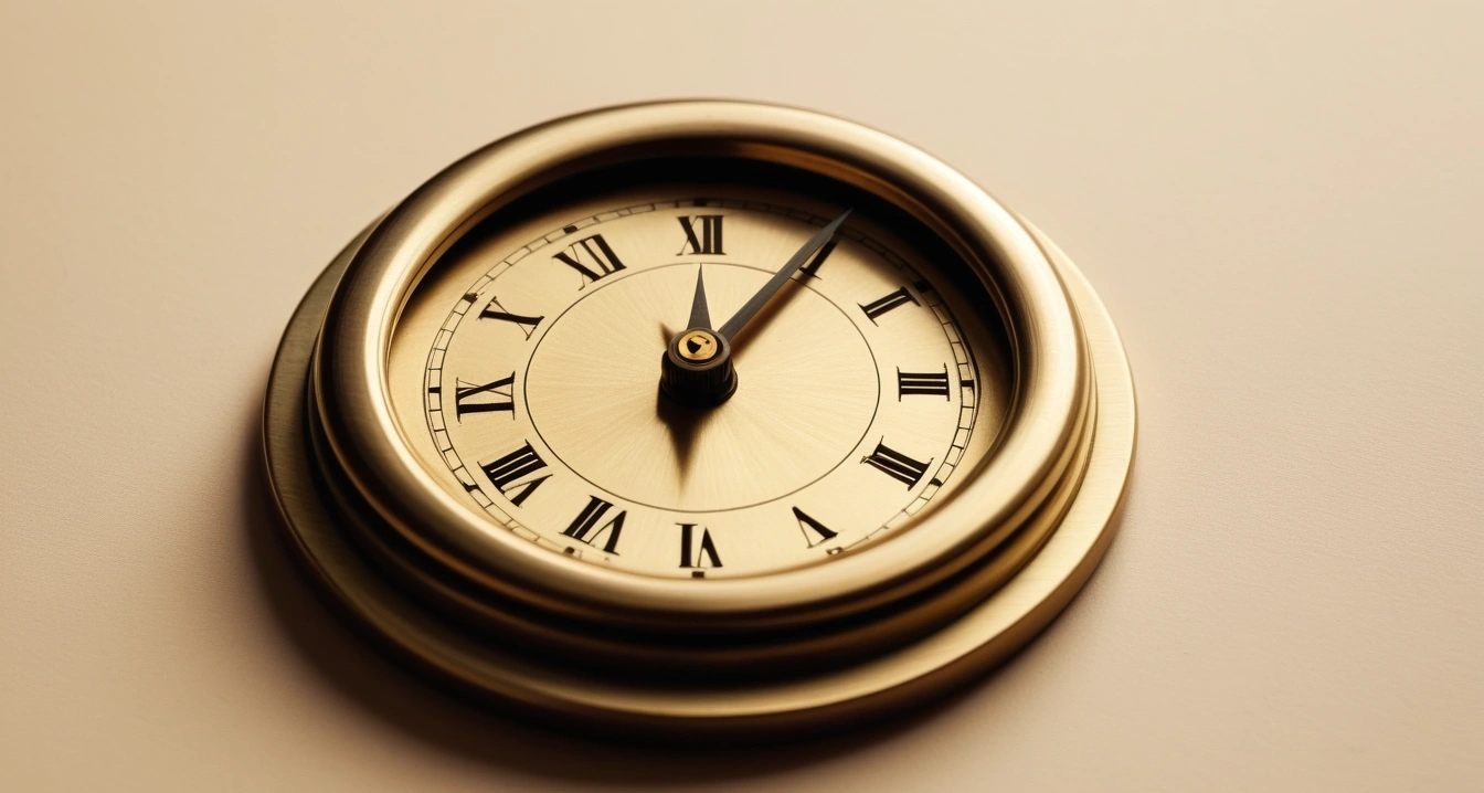 concept of a polished brass vault dial a 1