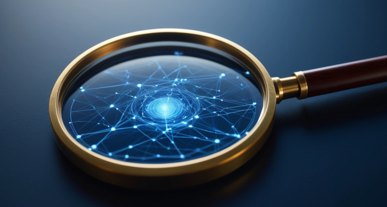 concept of an antique brass magnifying g 1