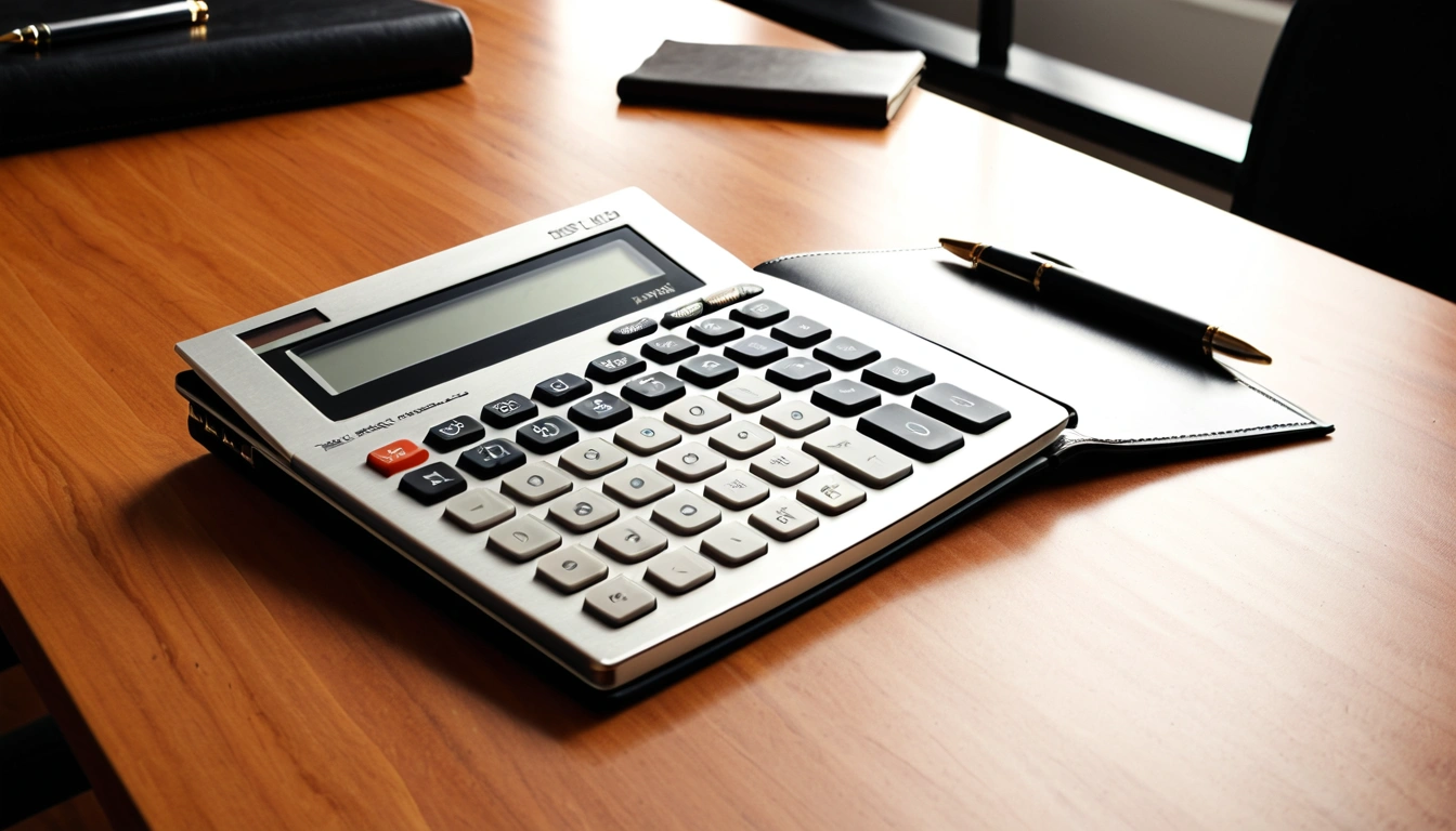 120 a modern metallic calculator 2 1