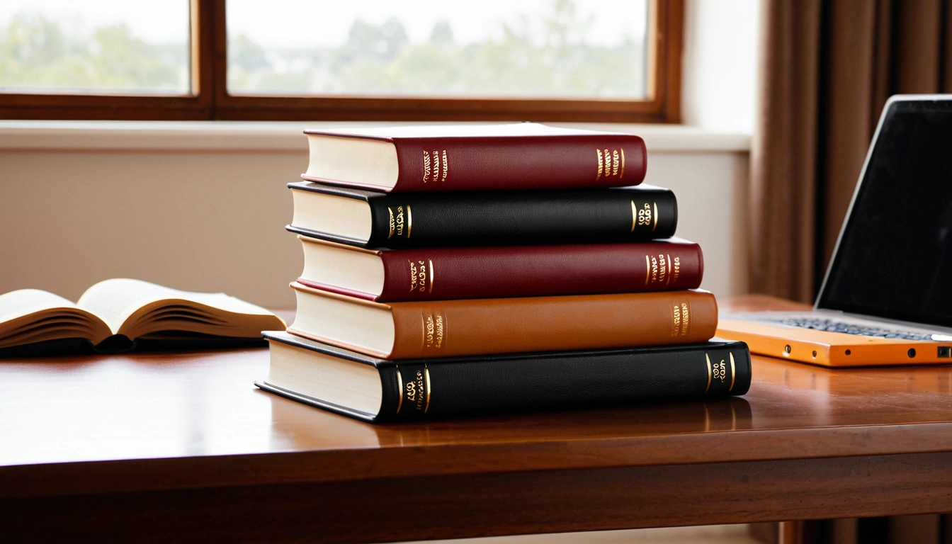 2024 a blank leather portfolio a 2