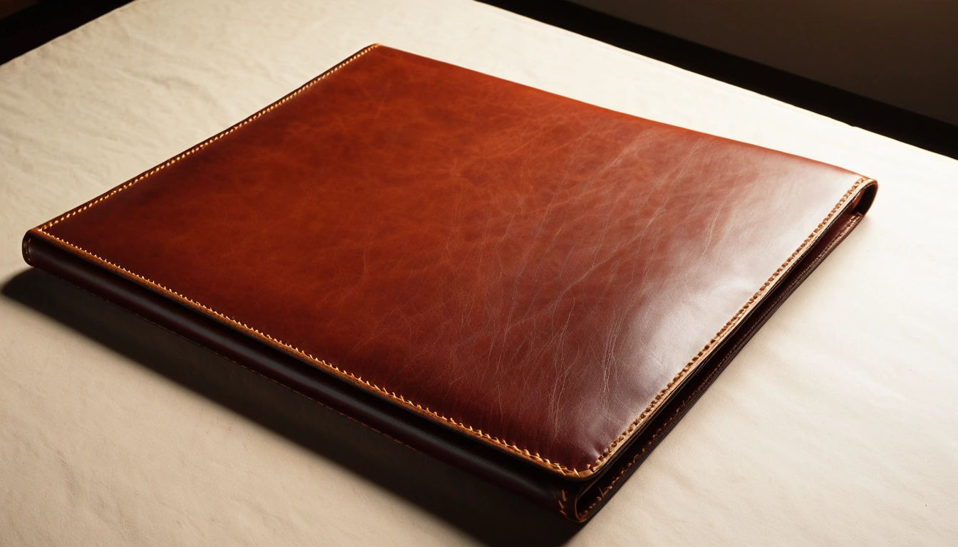3 a blank leather portfolio wi 3