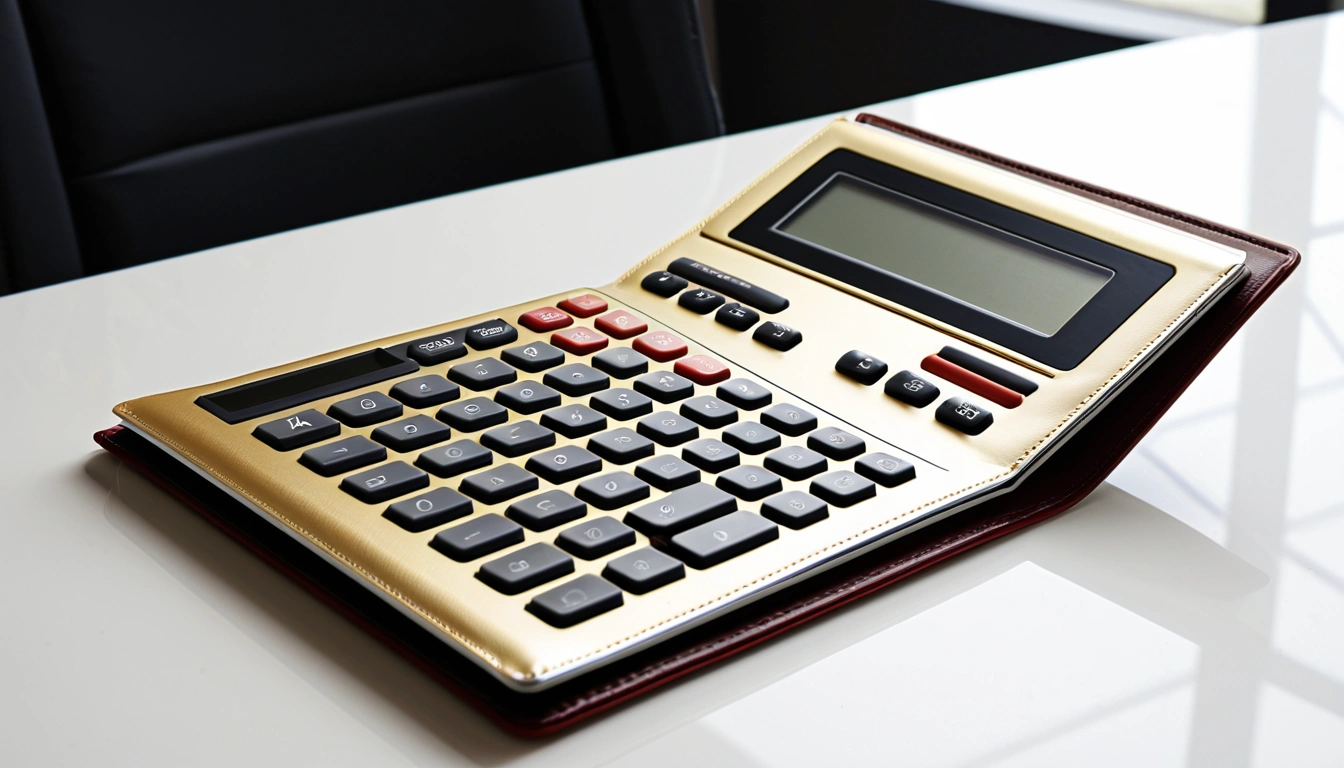 50 60 3 a modern metallic calculator 3