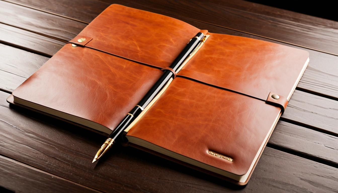 50 a blank leather portfolio wi 2