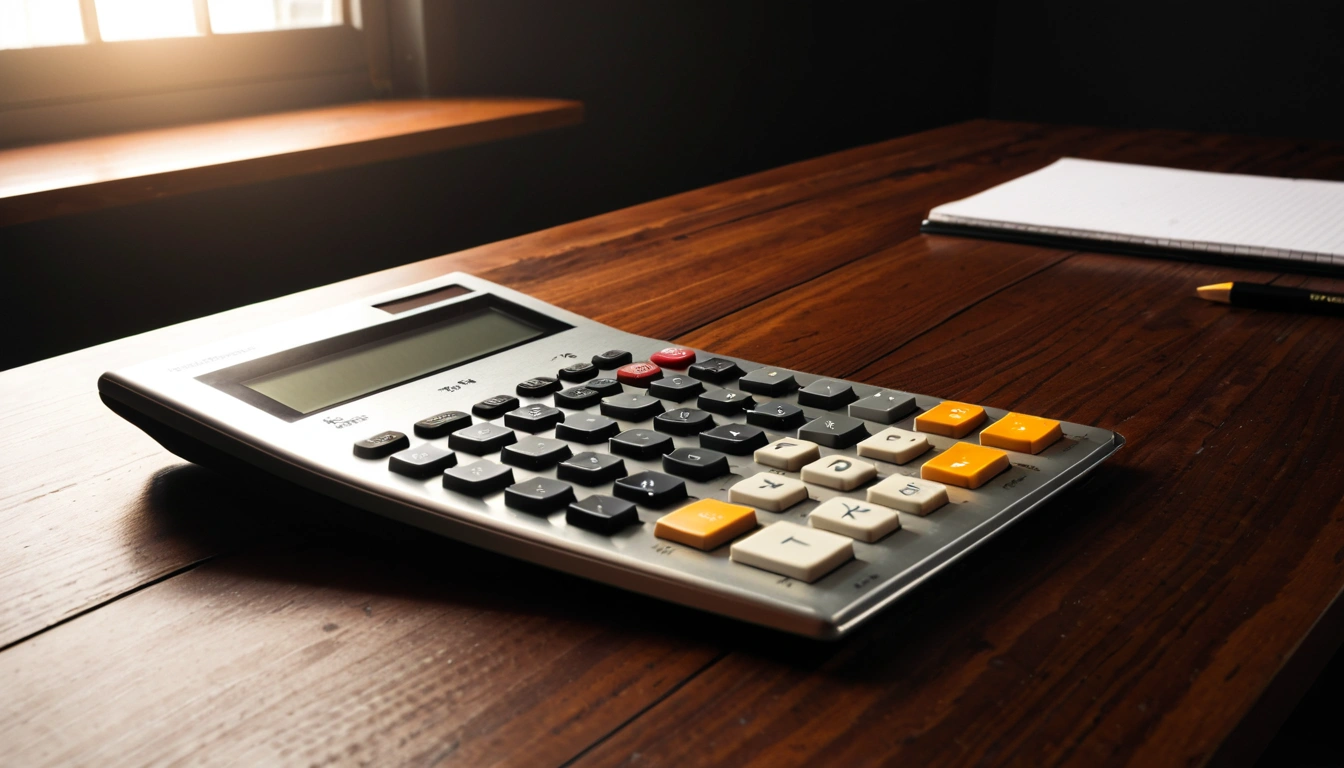 50 a modern metallic calculator 1 1