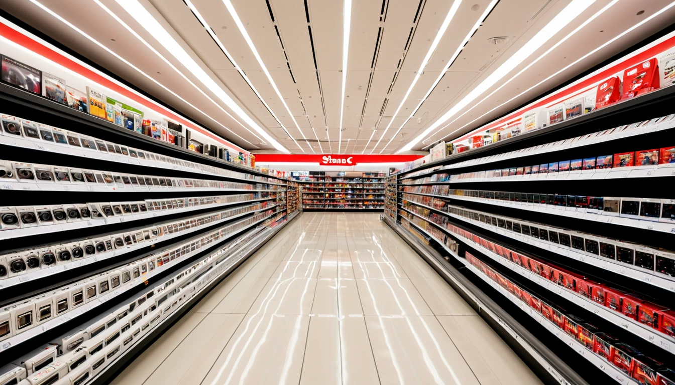 7 8 9 10 a large electronics store in 3