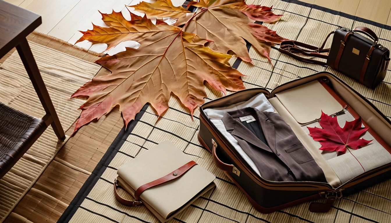 7 a sleek modern suitcase open 1
