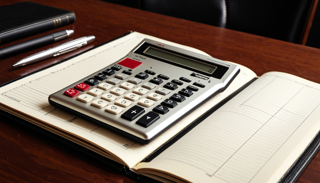88 a modern metallic calculator 3