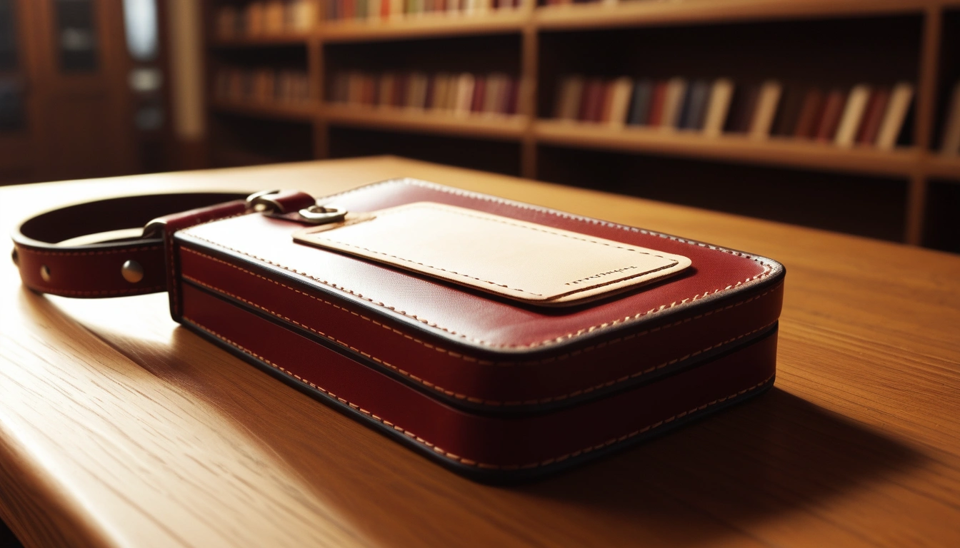 a vintage leather resting on a worn anti 2