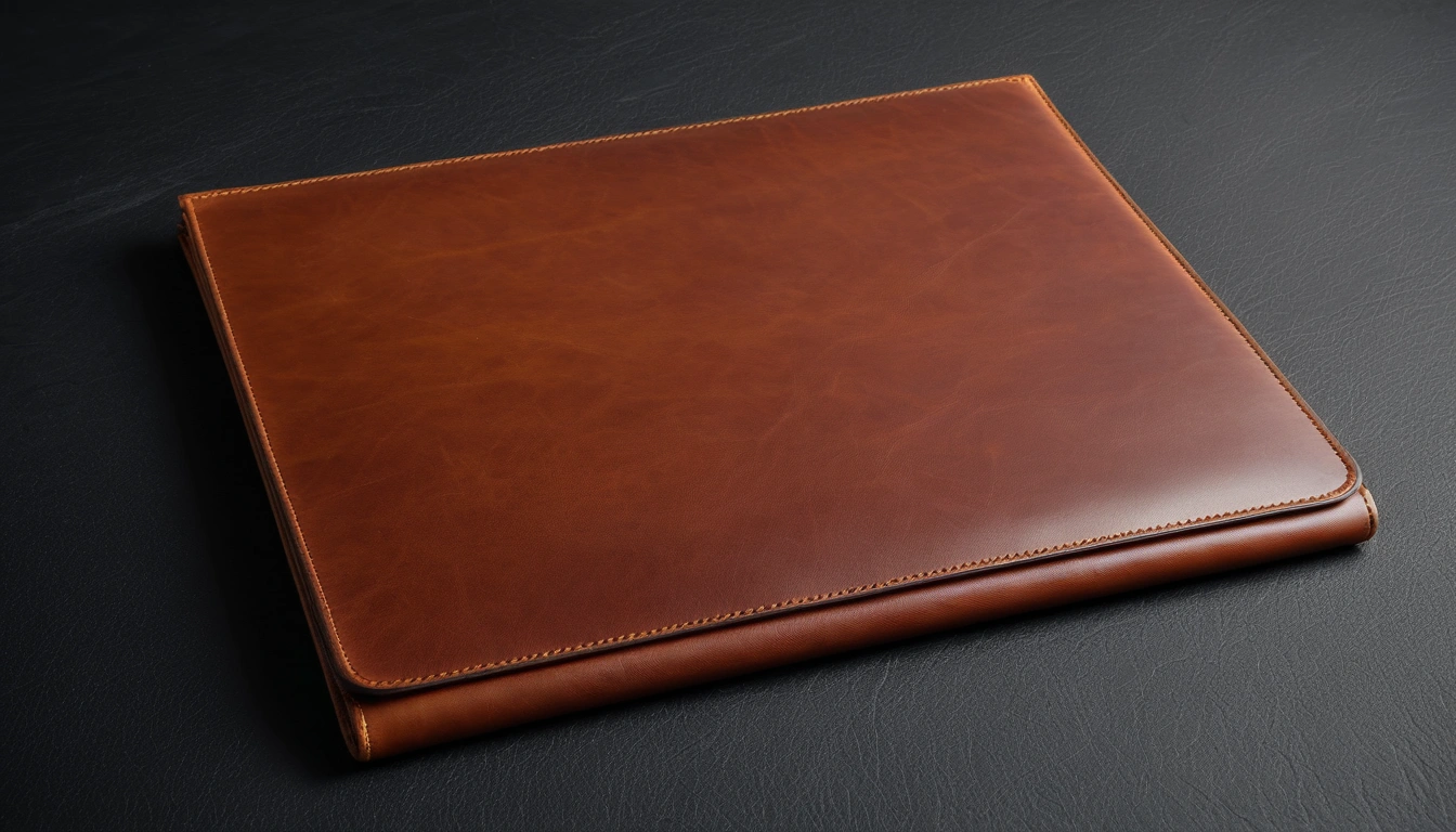 employee sto leather portfolio with smoot 2