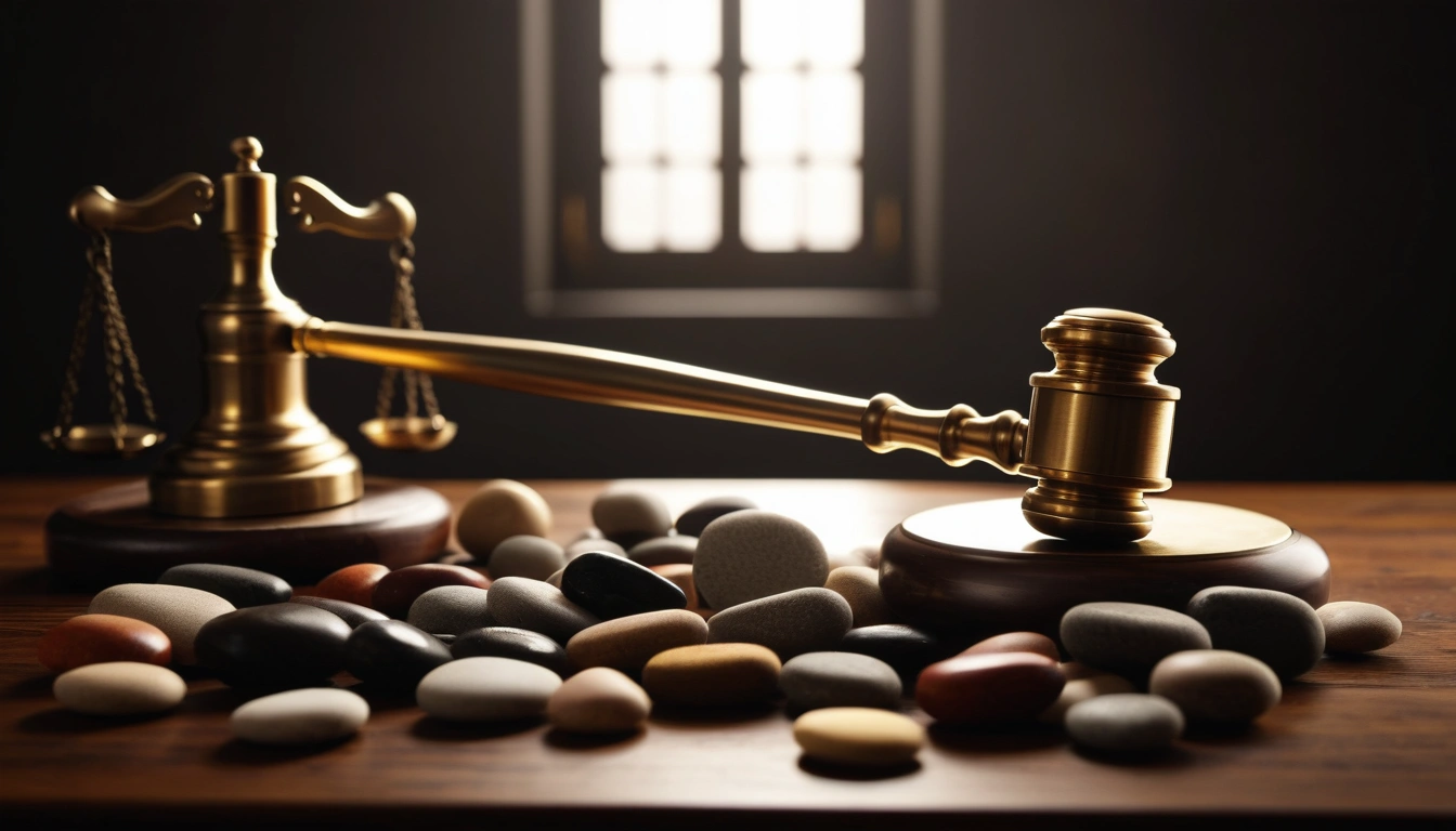 insurance cl antique brass gavel pristine 1