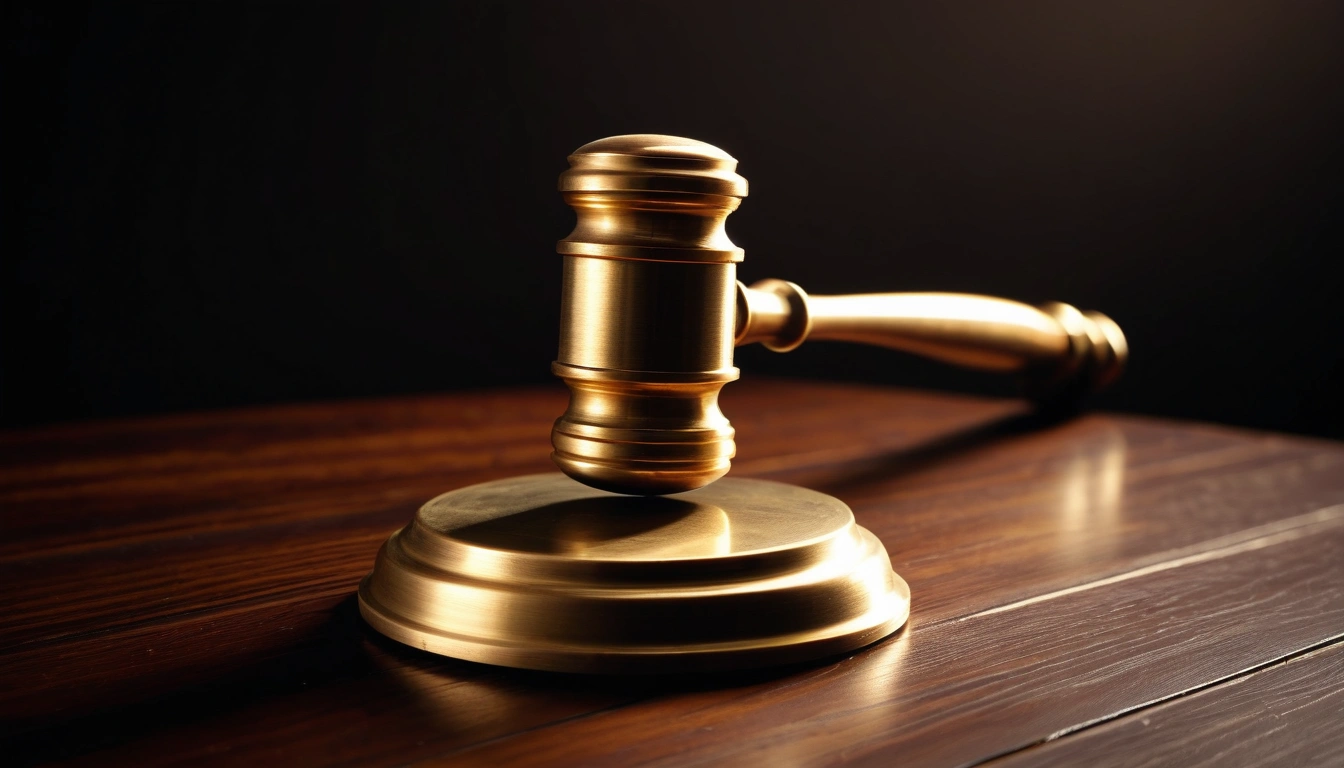 jeonse depos antique brass gavel on dark 3
