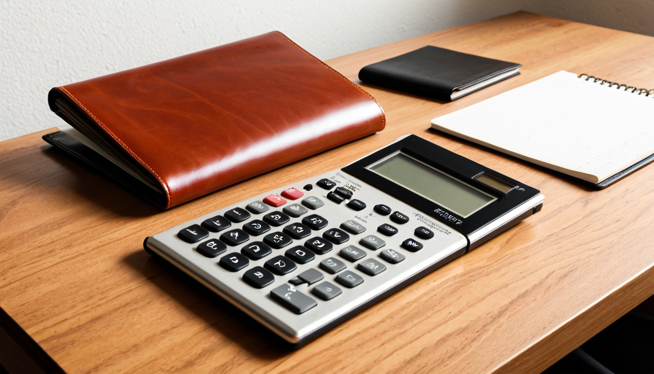 lh a modern metallic calculator 2