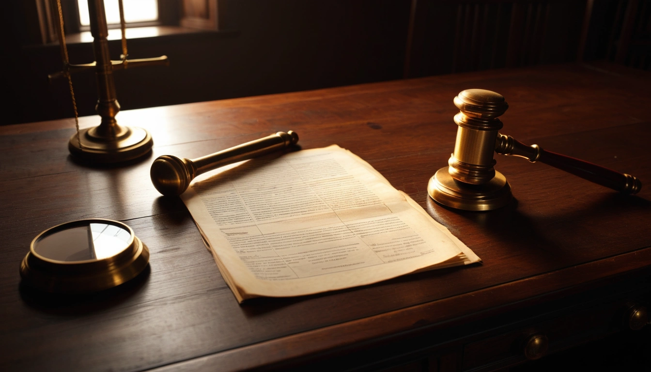 nts notice r antique brass gavel pristine 1