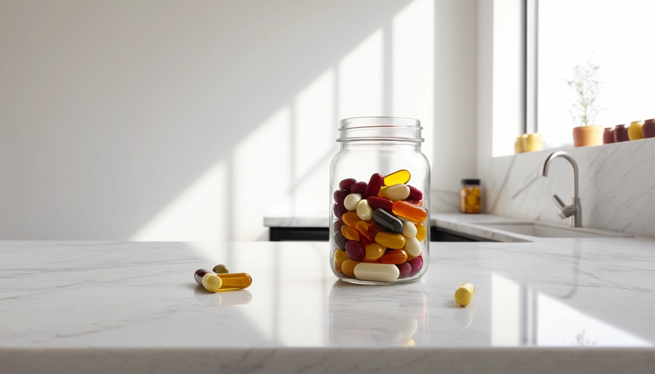 p101 glass jar of colorful vitami 2