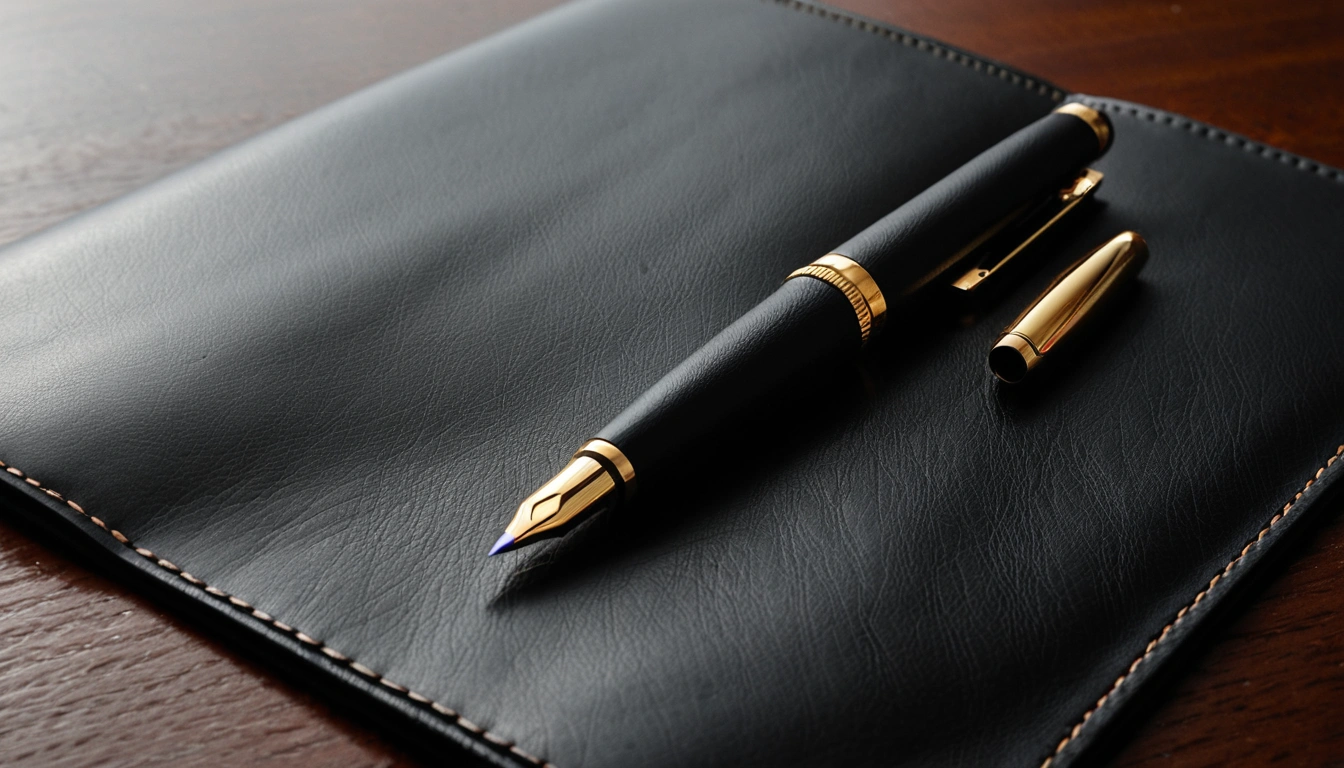 p102 a sleek fountain pen placed 2