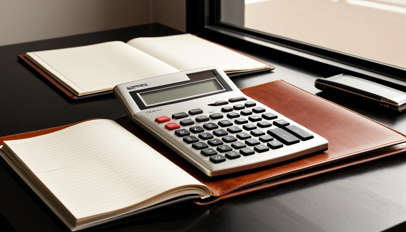 p110 a modern metallic calculator 3