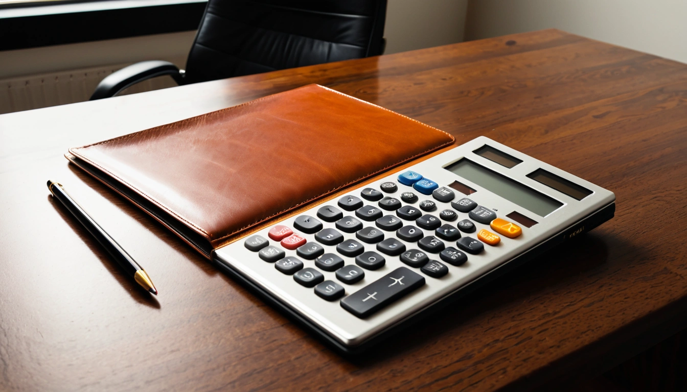 p120 a modern metallic calculator 2