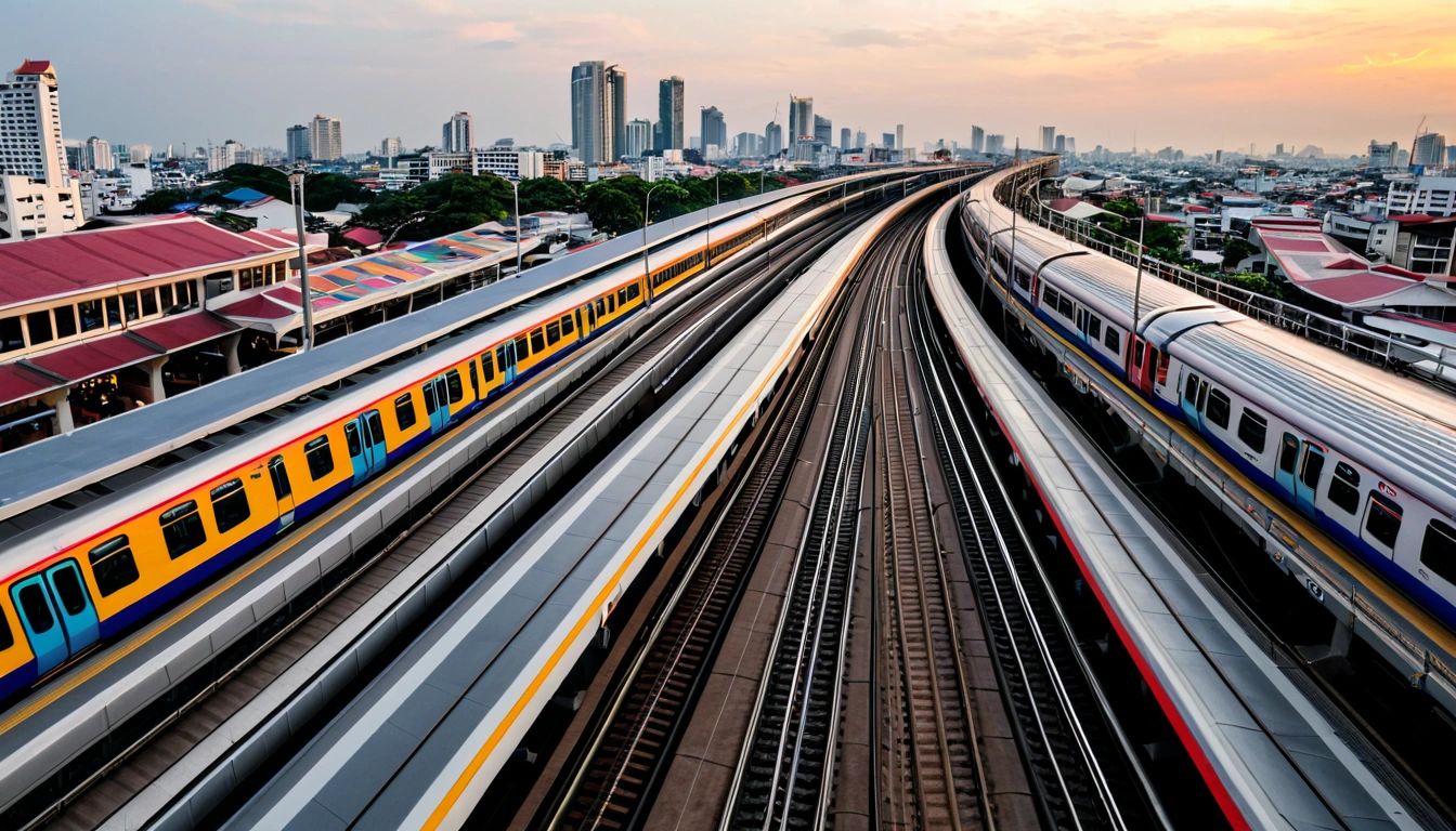 p146 bangkok bts skytrain station 2