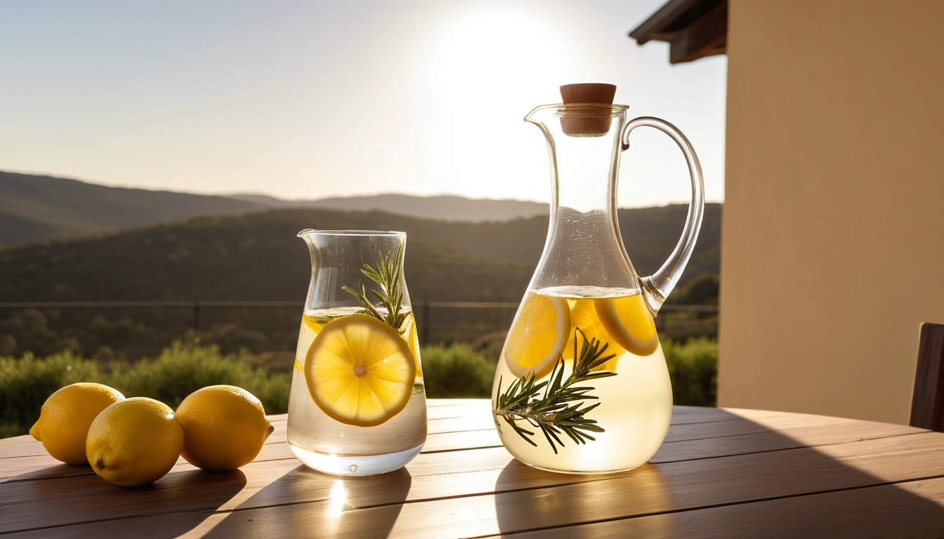 p172 clear glass carafe with infu 2