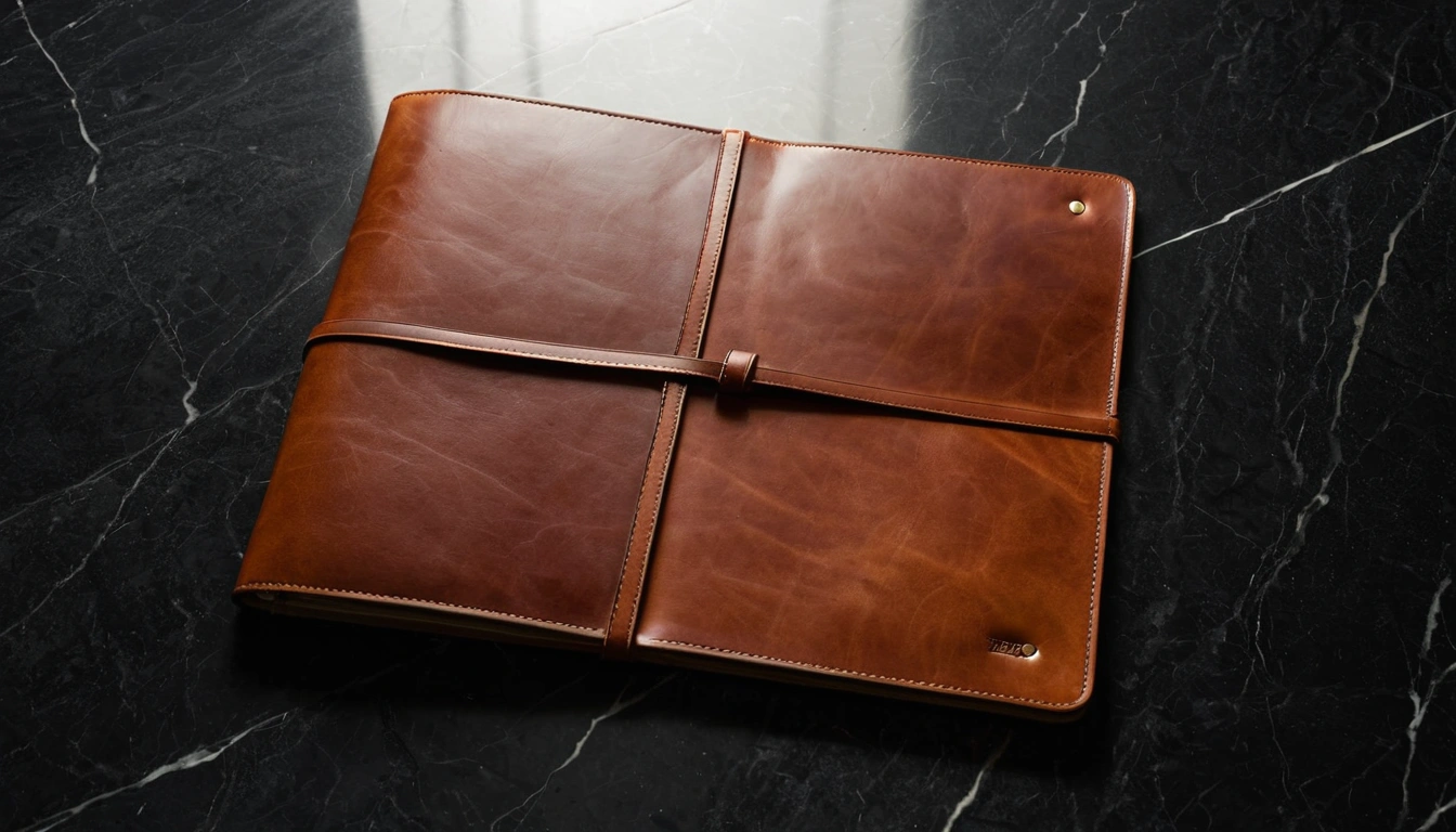 p181 a blank leather portfolio pl 3