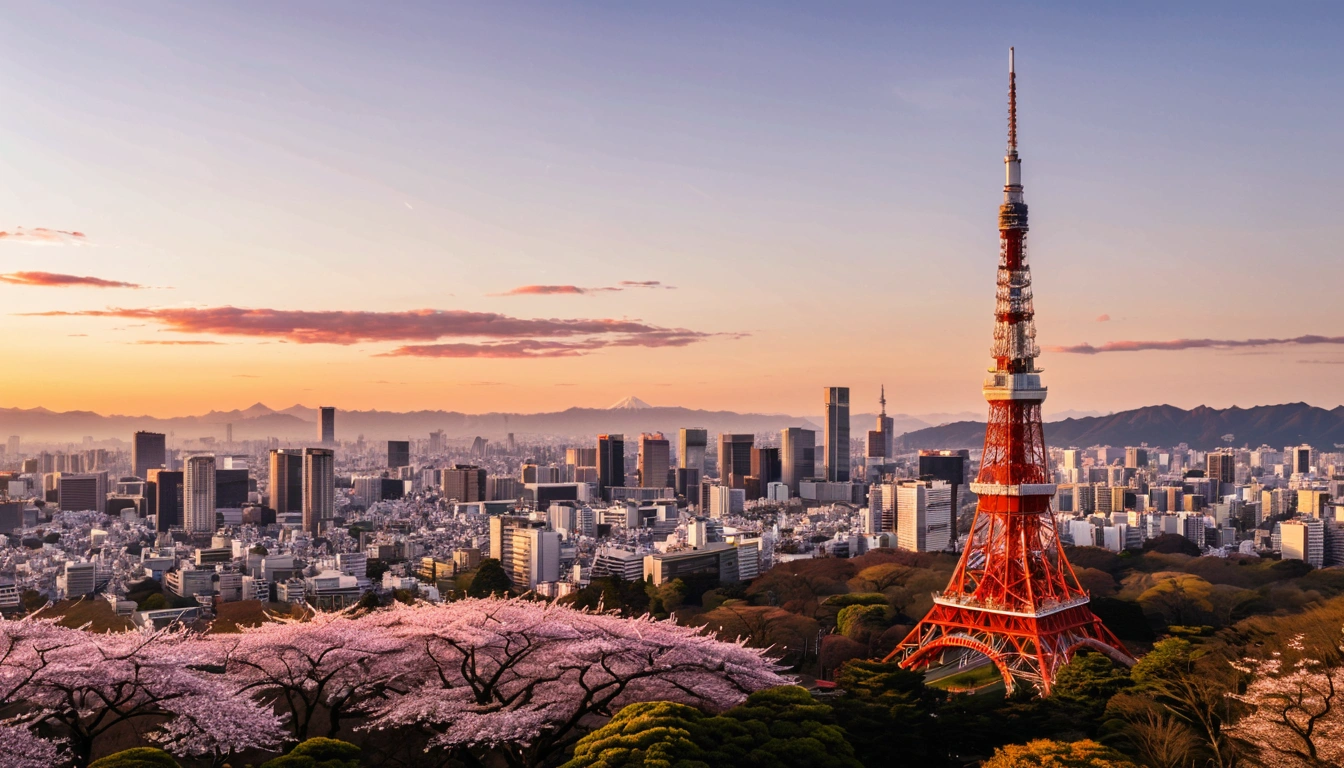 p188 scenic view of tokyo tower o 2