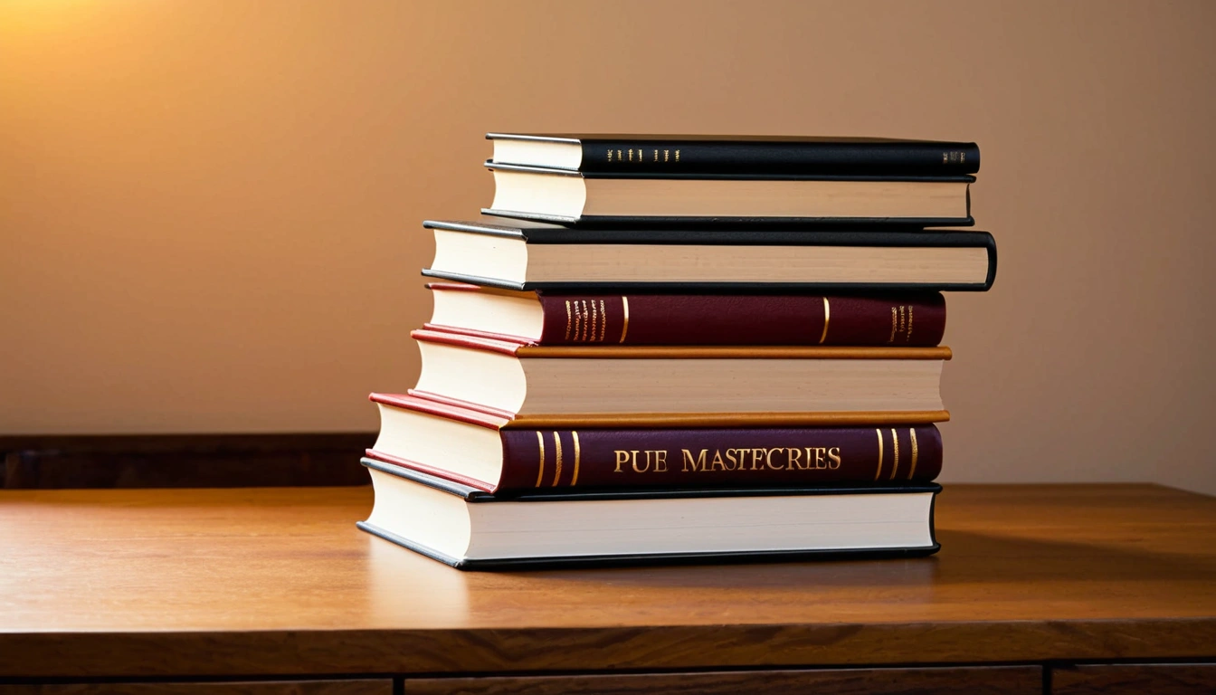 p205 neatly stacked hardcover boo 3