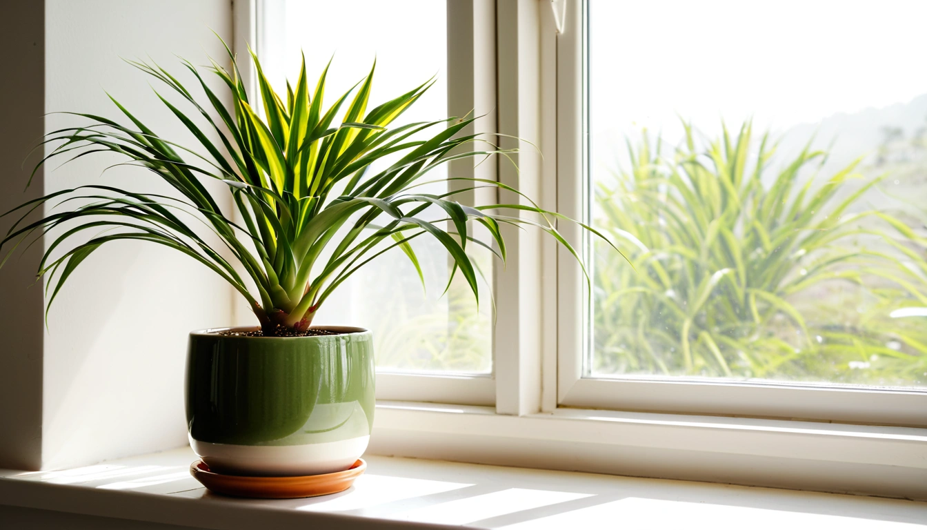 p208 a sunlit indoor green plant 3