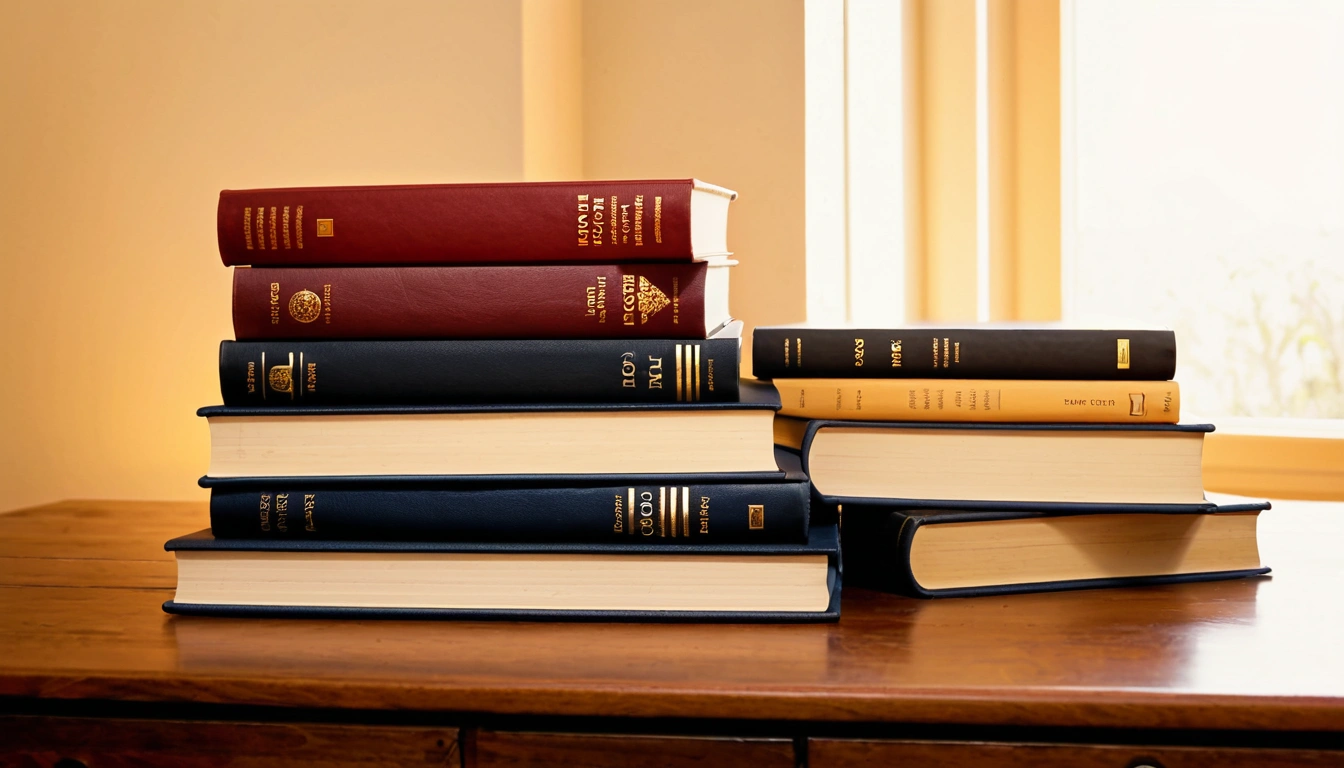 p218 neatly stacked hardcover boo 3