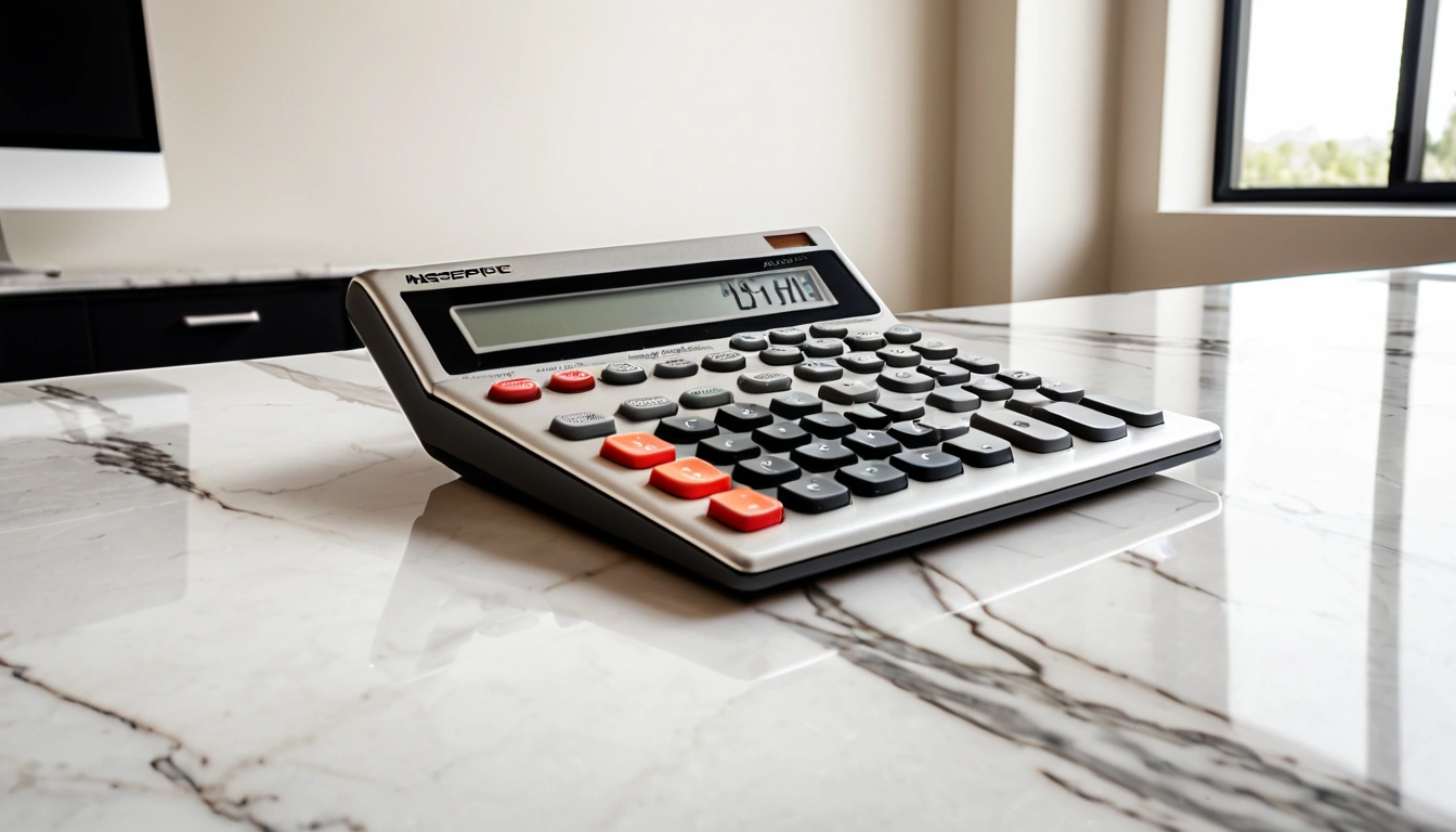 p253 a modern metallic calculator 3