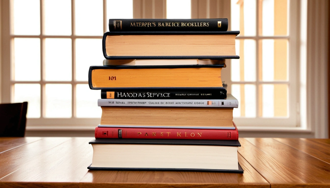 p283 neatly stacked hardcover boo 1