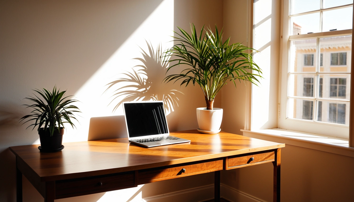 p307 a sunlit indoor plant by a w 3
