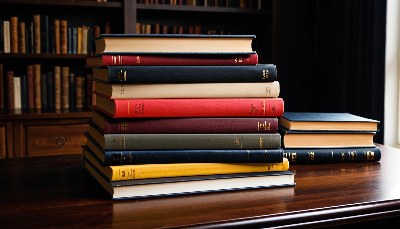 p307 neatly stacked hardcover boo 3