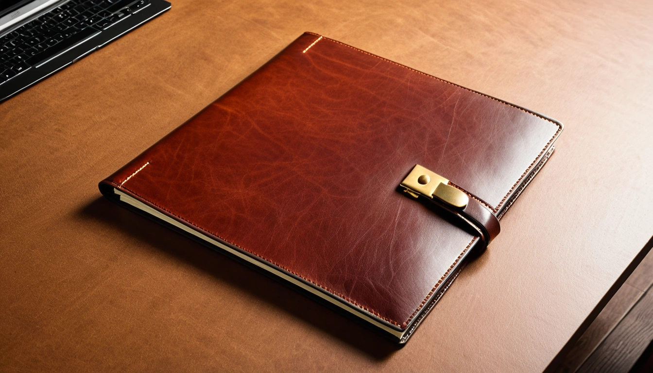 p325 a blank leather portfolio wi 3
