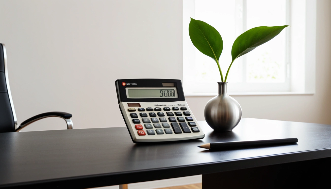 p354 a modern metallic calculator 3