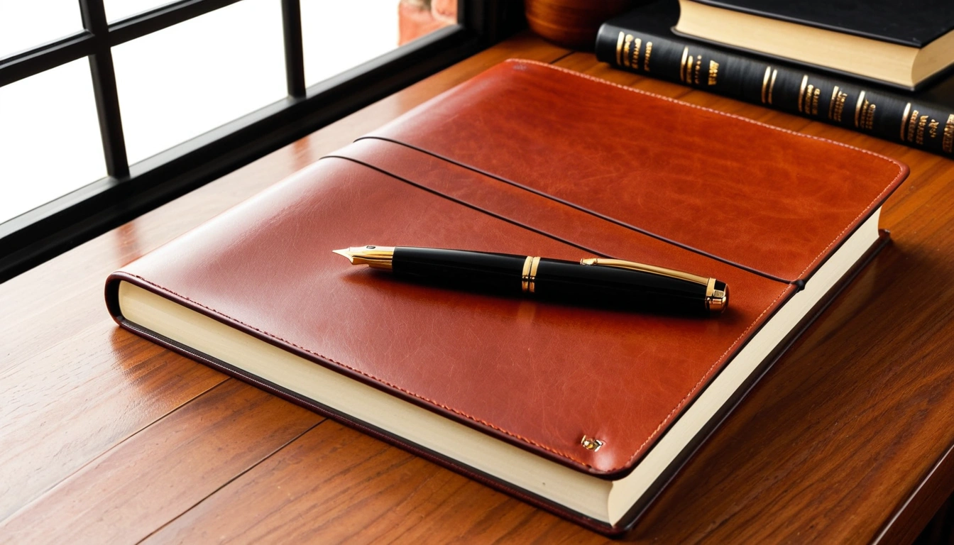 p364 a sleek fountain pen resting 3