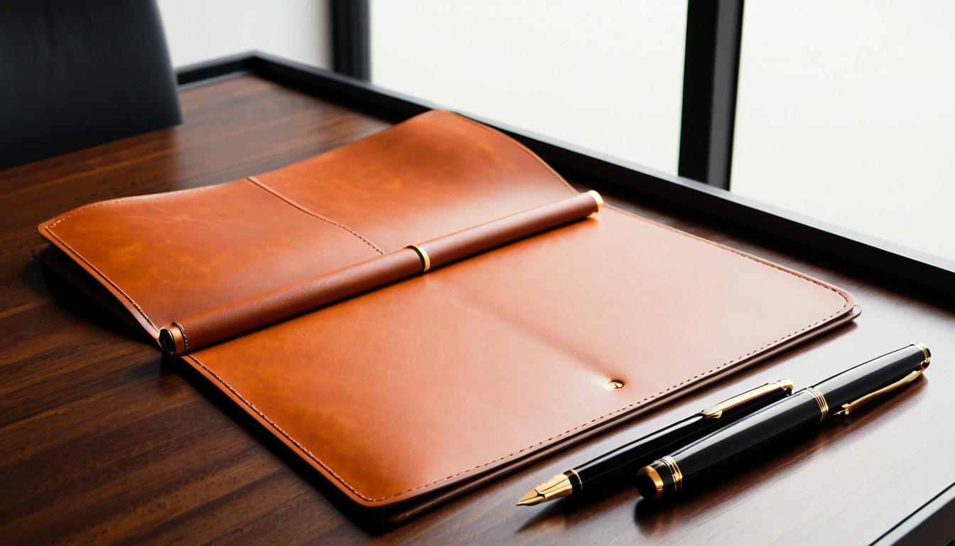 p415 a sleek fountain pen resting 1