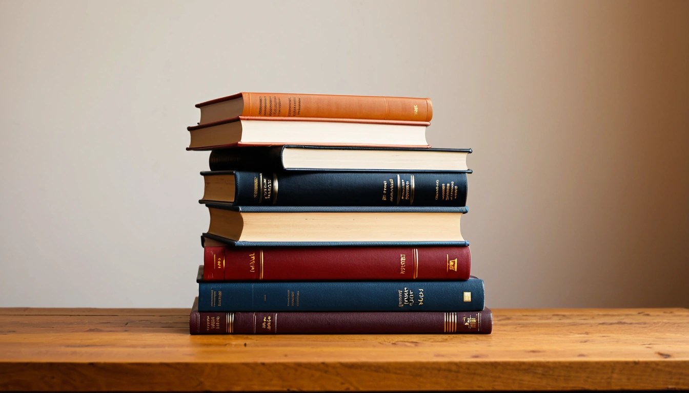 p422 neatly stacked hardcover boo 3