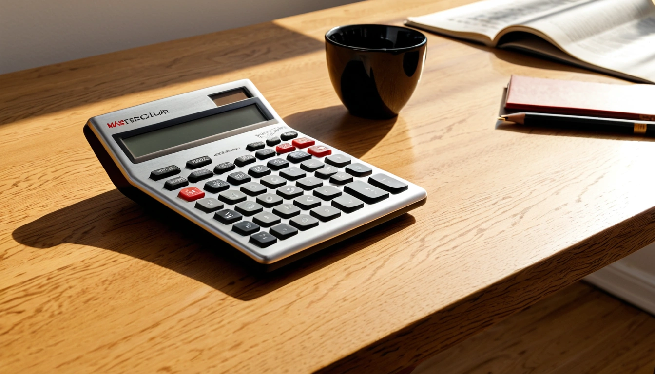 p430 a modern metallic calculator 1