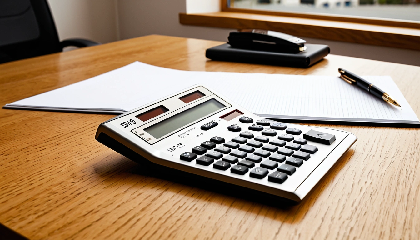p488 a modern metallic calculator 1